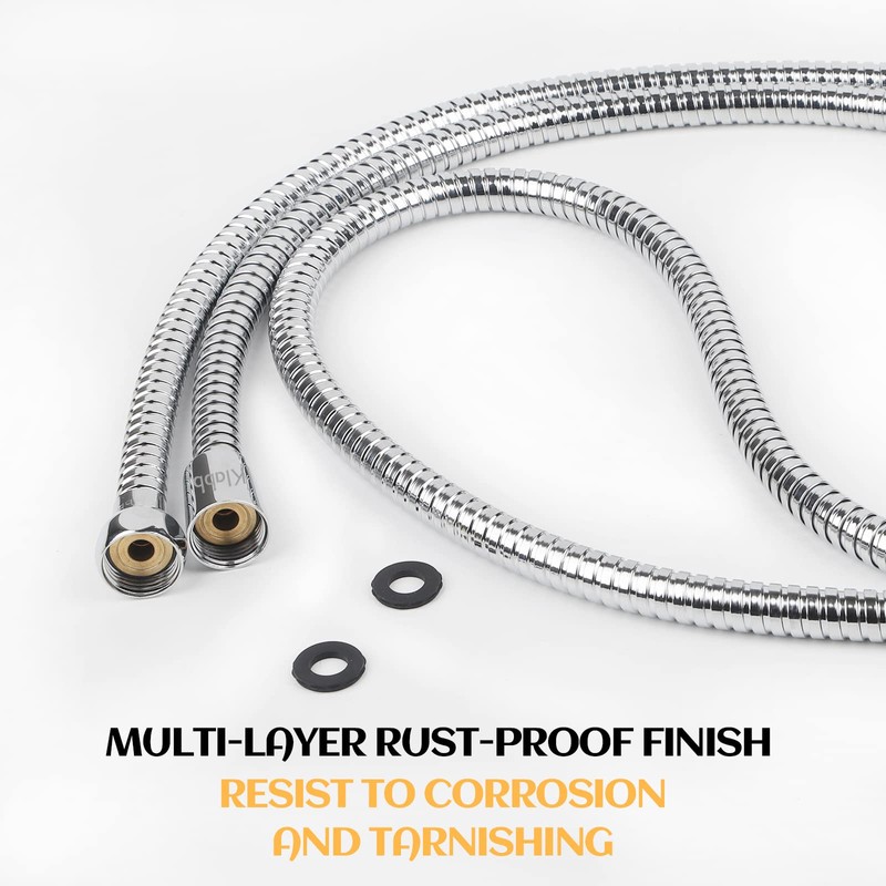 Klabb Shower Hose 96 inches Extra Long Shower Hose Extension