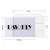 ID Card Holder Hard Card Holder Employee ID Holder Horizontal
