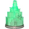 WeRChristmas Pre-Lit Musical Colour Changing LED Christmas Gift Box Tower