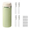Peripepe Dispenser 4in1 Travel Empty Bottle Portion Container, 1 Piece, Green / 페리페페 디스펜서 4in1 여행용 공병 소분용기, 1개, 그린