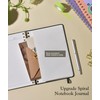 Lined Spiral Journal Notebook, A5 Hardcover Spiral Journals for Women