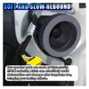 4PCS 6.5'' Car Foam Speaker Enhancer, Slow Rebound Speaker Foam