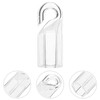 PRETYZOOM 24Pcs Blind Wand Hook Tip Replacement Plastic Hardware Tilt