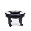 Noel Asmar Pedicure Cart Risers, Premium Pedicure Spa Accessories (Black)