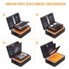 DocSafe 5200°F Document Organizer with Lock,Upgraded Heat Insulated Fireproof＆Waterproof Box