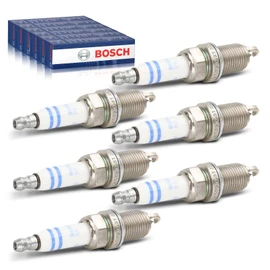 6x Original Bosch 0242235776 Spark Plugs Compatible with E81 E82 E87 E88 2004-2013 E46 E90-E93 2004-2013 E60 2006-2009 X1 E84 2010 2015 X3 E83 2005-2010 1.6L 1.8L 2.0L