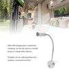 LED Reading Light DC12 to 24V Touch Adjustment USB Charging