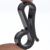 Vikdio 60 Pcs Black Gutter Hooks for Hanging Christmas Lights,