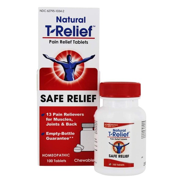 T-Relief Pain Relief Safe Relief Tablets 100 ea