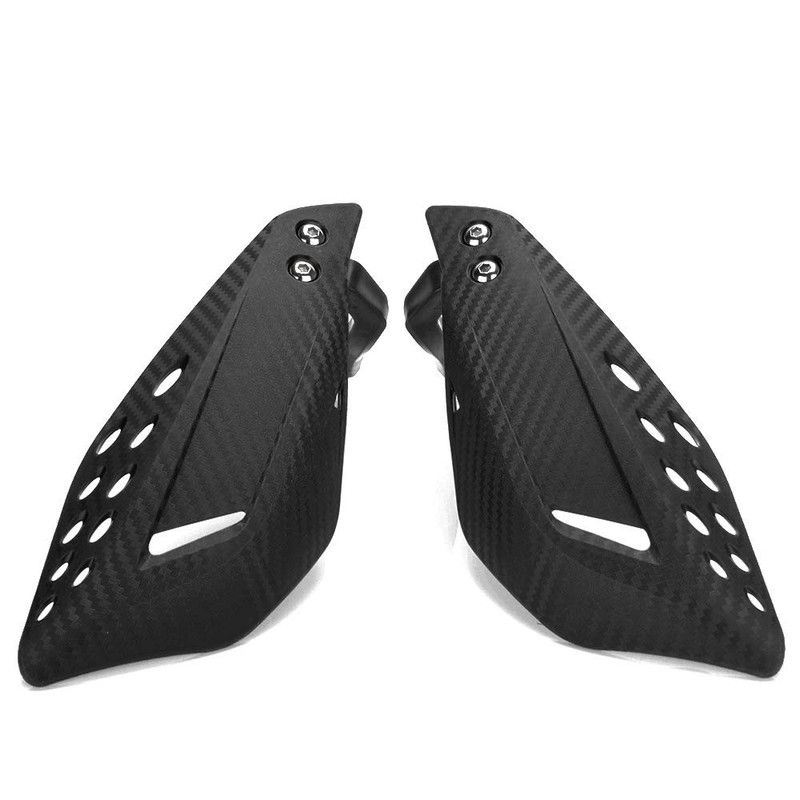 Kucehiup Motorcycle Handguards 7/8" 22mm Universal Hand Guards Black