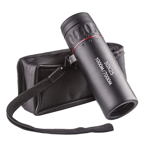 JiaSifu 60X21 High Definition Monocular Telescope with Smartphone Adapter, BAK4 Prism FMC Monocular with Clear Low Light Vision for Wildlife Hunting Camping Travelling（LD006-00Z-001）