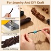 Genuine Leather String Cord, 8M Braided Leather Cord, Bolo Tie