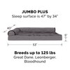 Furhaven Replacement Dog Bed Cover Plush & Velvet L Shaped
