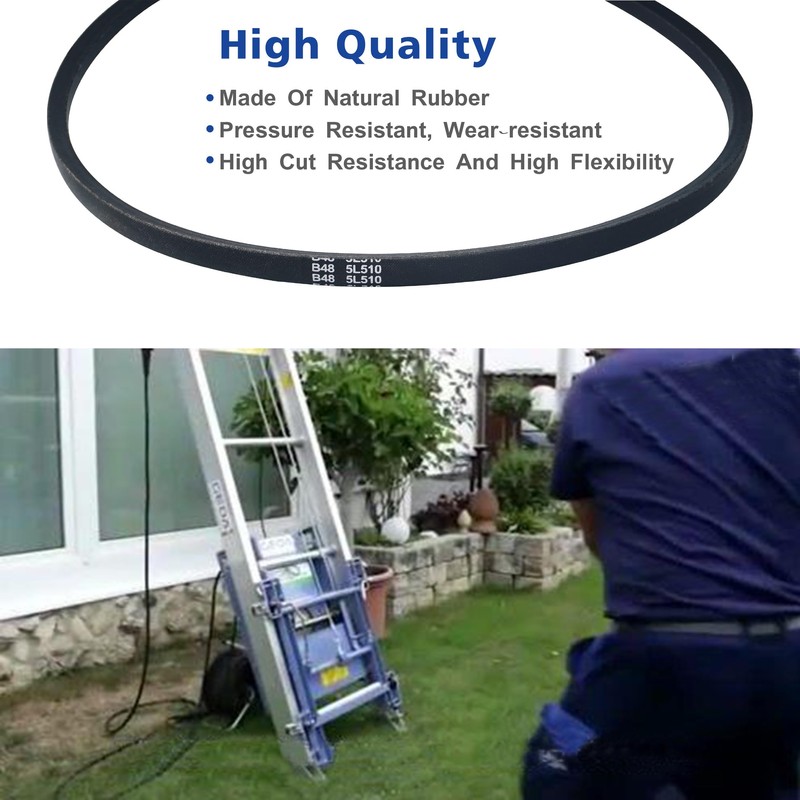 TP250 Ladder Hoist V Drive Belts Replacement for TranzSporter Roofing
