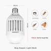 [2-Pack] BANPESTT Bug Zapper Light Bulb 2-in-1 Indoor Mosquito Zapper