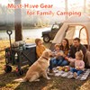Collapsible Wagon Cart, 330 lbs Capacity, Heavy‑Duty Foldable Utility Wagon