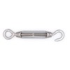 eoocvt 5pcs M4 Stainless Steel 304 Turnbuckle Wire Rope Tension