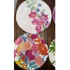 Anthropologie Paint + Petals Bridgette Thornton Melamine 5 Floral Dinner