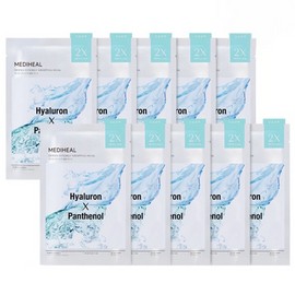 Mediheal Derma Synergy Moisture Barrier Wrapping Mask, Pack of 10, 1 pack / 메디힐 더마 시너지 보습장벽 랩핑 마스크, 10개입, 1개