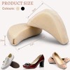 JEYORZY 4 Pairs of High Heel Cushion Pads, Shoe Filler,