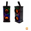 Maíz Bocina Radio Fm Luz Led Recargable Usb Bluetooth Portatil