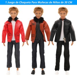 Miunana 21 Accesorios para Ropa de muñeca 4 Camisetas de Blusa 4 Pantalones Largos 1 pantalón de Playa 1 Traje de Chaqueta 1 Traje 5 Pares de Zapatos 5 Accesorios Gafas Regalo de muñeca de niño 30cm