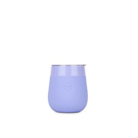 W&P Porter Insulated Glass, 11oz Lavender, Vacuum Insulated Stainless Steel with Ceramic Coating, Leak Proof, Dishwasher Safe