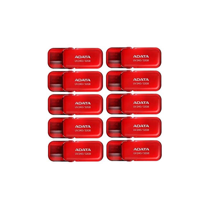 PSA Kit 10 Piezas Memoria USB 32 GB ADATA (Modelo