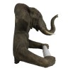Ebros Pachyderm Servant Safari Elephant Holding Toilet Tissue Paper Holder