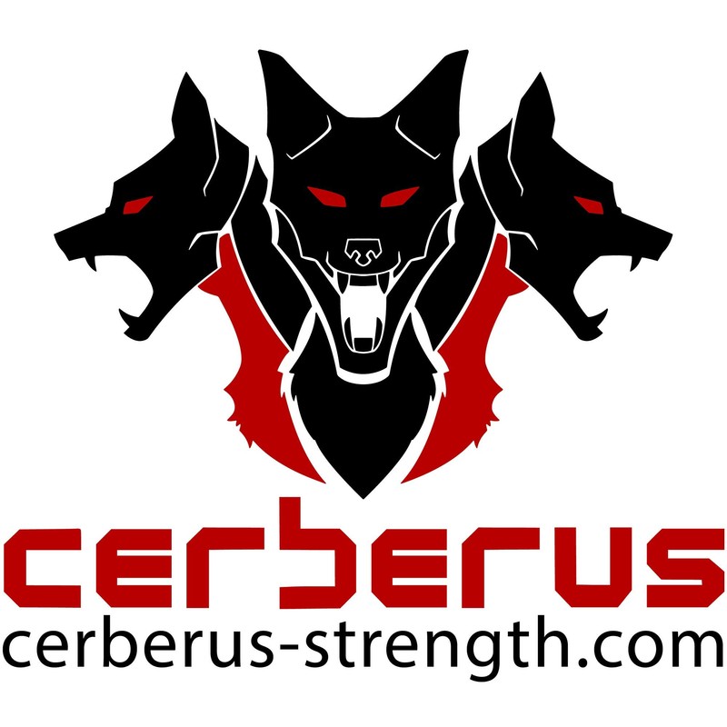 CERBERUS Strength Ultra Knee Wraps - Strongman Powerlifting Bodybuilding Gym