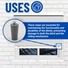 DOJA Barcelona Roller shutter stopper, pack of 8, blind stopper,
