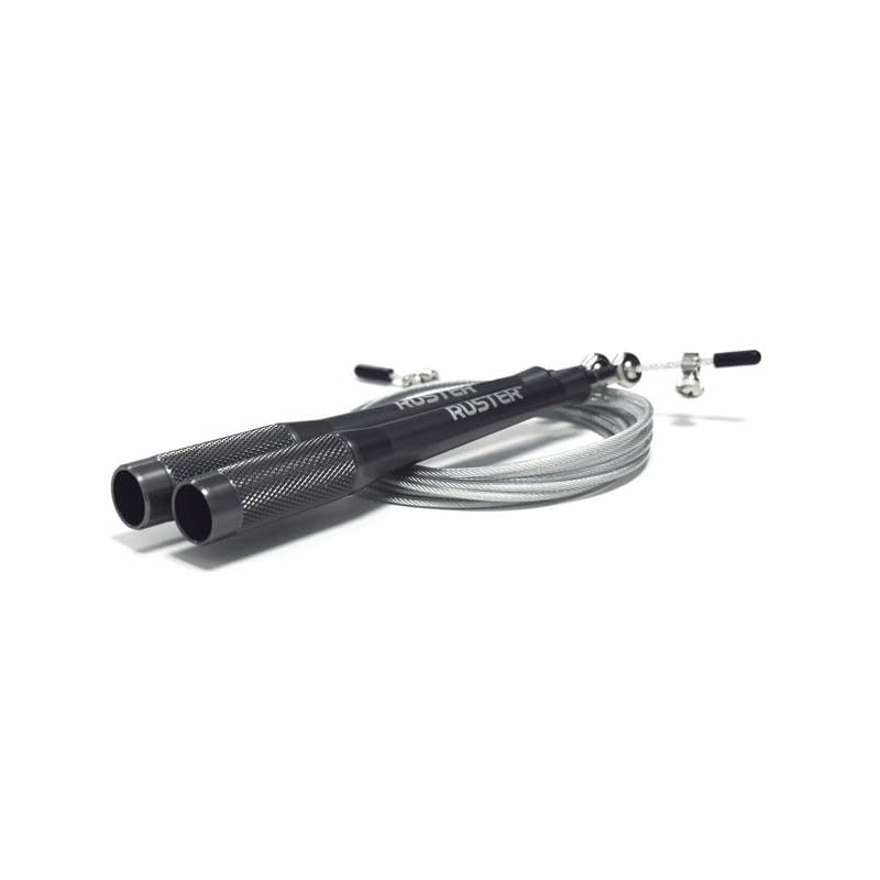 RUSTER SpeedofLight Jump Rope - Adjustable Crosstraining Skipping Rope with