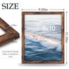 Fisnish 8x10 Picture Frame, for Tabletop Display, Horizontal or Vertical
