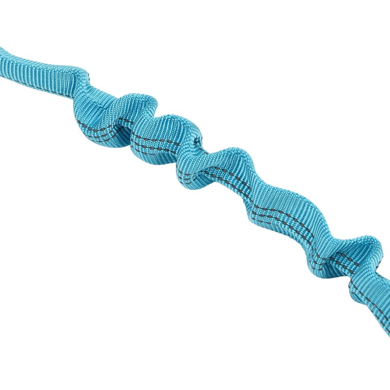 2Pcs Kayak Paddle Leash Nylon Rubber Corrosion Resistant Stretchable Anti