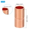 PATIKIL Copper Fittings 8mm Inner Diameter Copper Coupling Fittings 12pcs