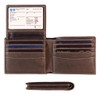 UC Leather Company Wallet for Men-Genuine Leather RFID Blocking Bifold