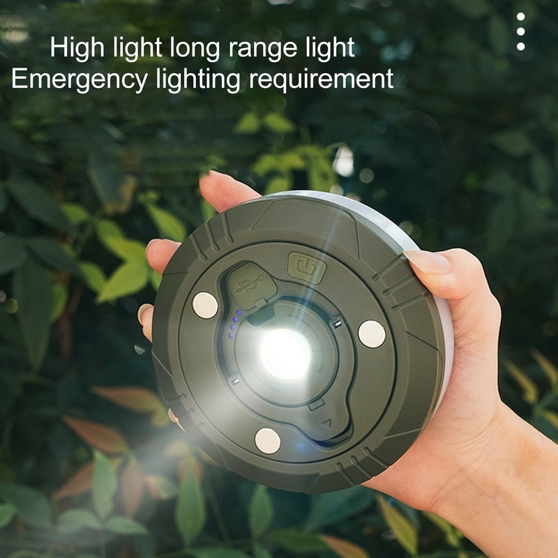 Camping Light String Multi Modes Flexible Waterproof USB Rechargeable Outdoor