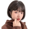 BrightLala hf1842-BC Women's Bob Wig, Inner Color, Natural, Full Wig,