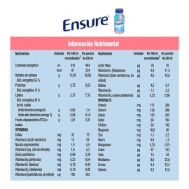 Ensure 237ml Sabor Fresa - 24 Pack