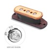 Universal Guitar Pickup Prewired 3 String Pickup Input Jack Acoustic