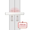 Patio Door Security Lock with Alarm, French Door Security Lock,Patio
