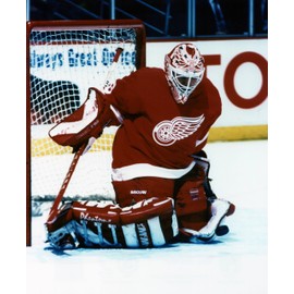 MIKE VERNON DETROIT REDWINGS 8X10 SPORTS ACTION PHOTO (I)