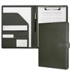 Binder A4 Clipboard Folder, Bi-Fold PU, Conference Pad Clip File,