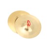 Crash Cymbal Brass Percussion Instrument Pair Teaching Tool Toy for