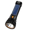 E-SHIDAI Solar/Rechargeable Multi Function 1000 Lumens LED Flashlight, with Emergency