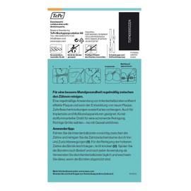 TePe InterDental Brushes Orange - 10 Packets (80 Brushes) by TePe