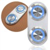 AutoLöc Power Accessories Oval Billet Aluminum 12V Momentary Push Button