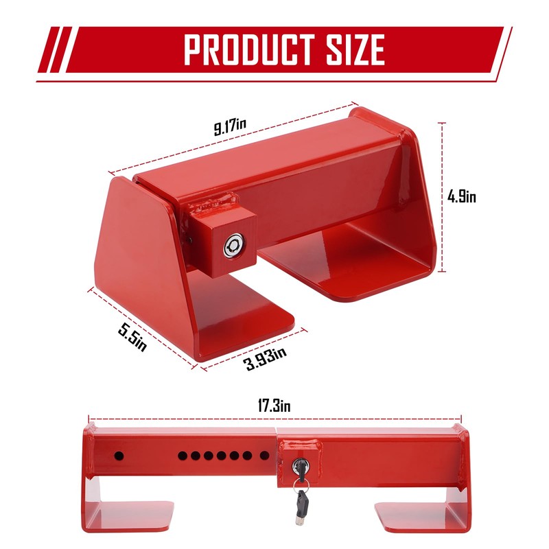 SPARKWHIZ Cargo Door Lock, Shipping Container Lock, Heavy Duty with