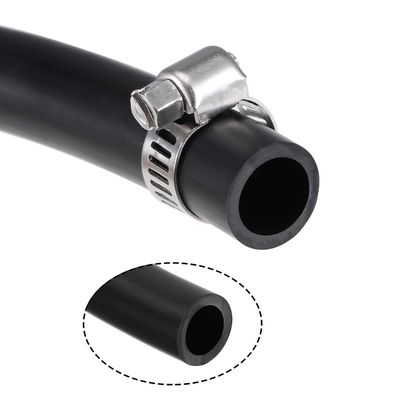 sourcing map Lubricating Oil Hose 10mm ID 14mm OD 3.3ft