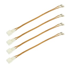 X AUTOHAUX 4 Pieces Vehicle Speaker Connector Wiring Harness Adapter Connector